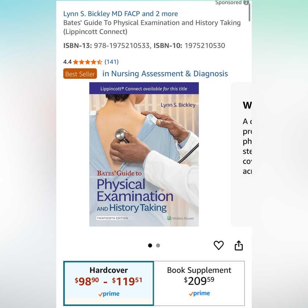 Bates' Guide to Physical Examination and History Taking
